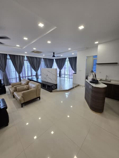 Condominium for Sale at H Residence (One Ritz Residence / Kelawai View) - Alston Loh - Living Room - PropertyGuru.com.my