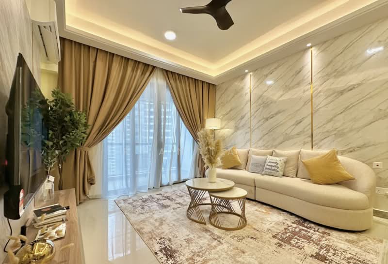 Kondominium untuk Dijual di R&F Princess Cove Phase 2-Seine Region - Ryan Tan - Living Room - PropertyGuru.com.my