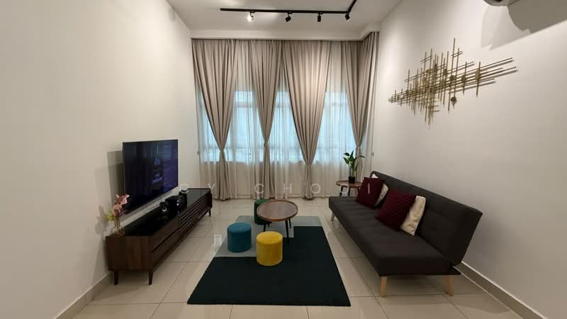Service Residence for Rent at TR Residence - CY Chooi - Living Room - PropertyGuru.com.my