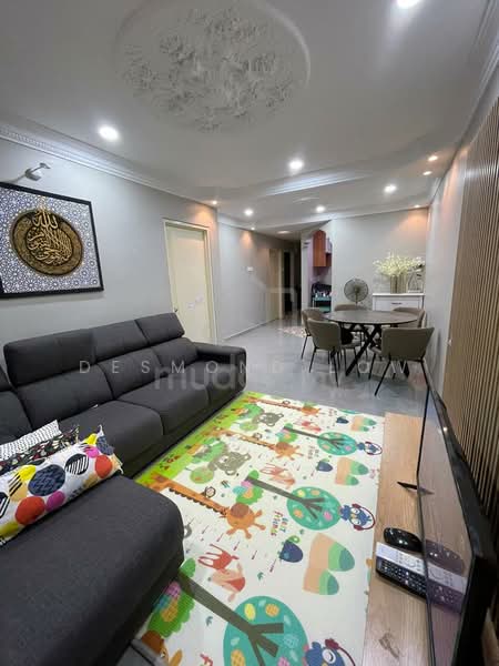 Apartment for Rent at Pangsapuri Cemara - Desmond Low - Living Room - PropertyGuru.com.my