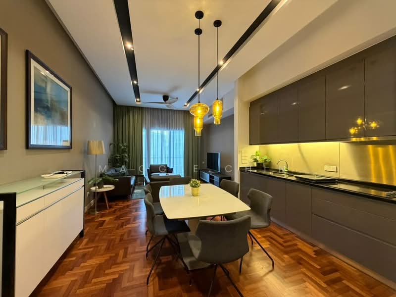 Service Residence for Rent at The Mews - Maggie Chin - Living Room - PropertyGuru.com.my