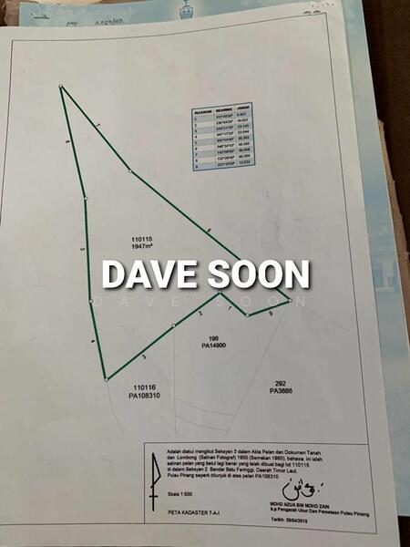 Tanah Banglo untuk Dijual di Batu Ferringhi (Penang) - Dave Soon - PropertyGuru.com.my
