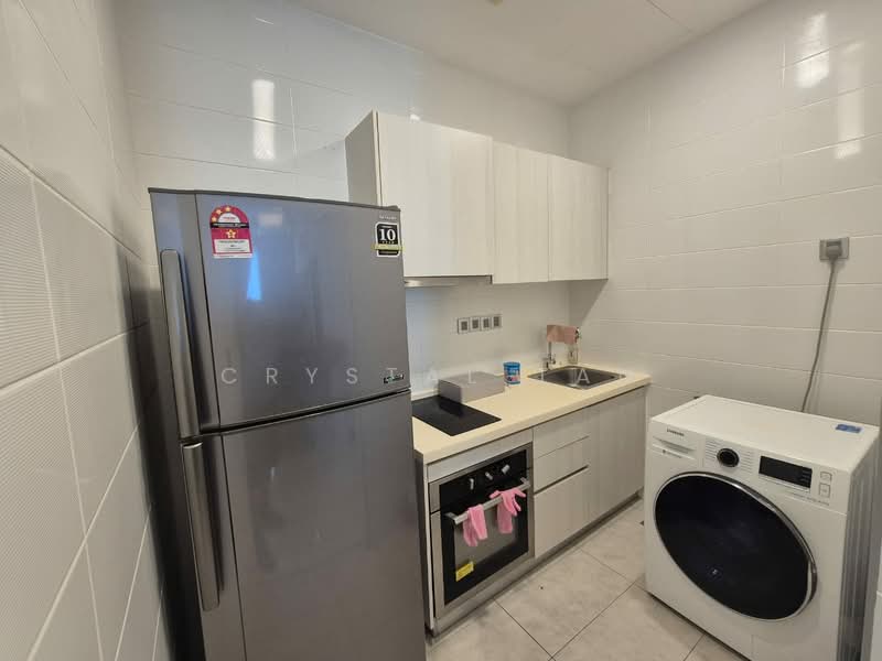 Service Residence for Rent at Paragon Suites @ CIQ - Crystal Tan - Kitchen - PropertyGuru.com.my