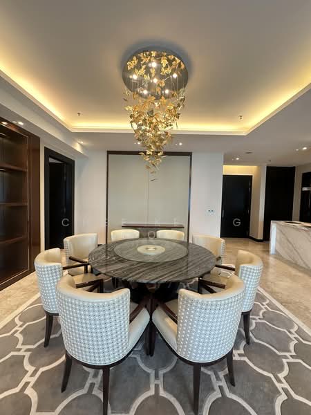 Servis Apartment untuk Disewa di The Ritz-Carlton Residences - Chee Keong Kok - Dining Room - PropertyGuru.com.my