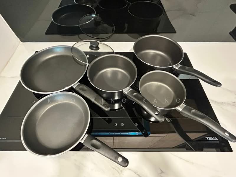 Servis Apartment untuk Disewa di Ruby Seapark - Koo Ying Kang - Kitchen - PropertyGuru.com.my