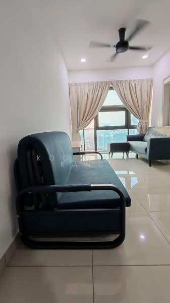 Service Residence for Rent at Pacific Star - Koo Ying Kang - Living Room - PropertyGuru.com.my