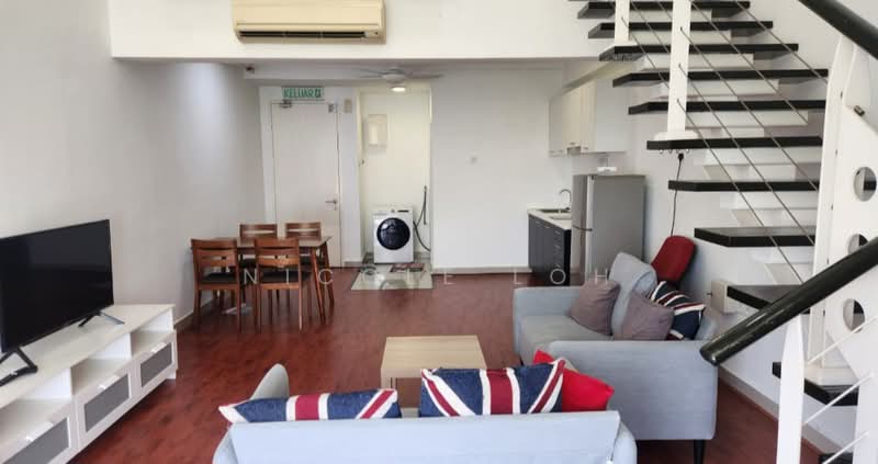 Servis Apartment untuk Disewa di The Scott Garden SOHO - Nicole Loh - Living Room - PropertyGuru.com.my