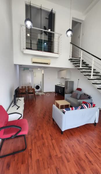 Servis Apartment untuk Disewa di The Scott Garden SOHO - Nicole Loh - Living Room - PropertyGuru.com.my