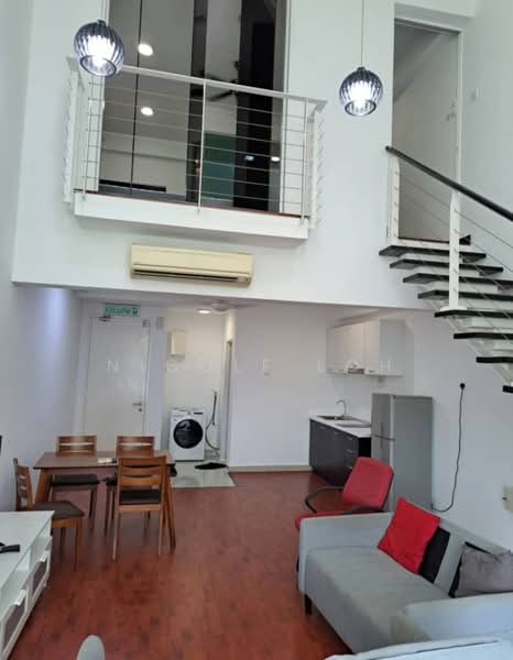 Servis Apartment untuk Disewa di The Scott Garden SOHO - Nicole Loh - Living Room - PropertyGuru.com.my