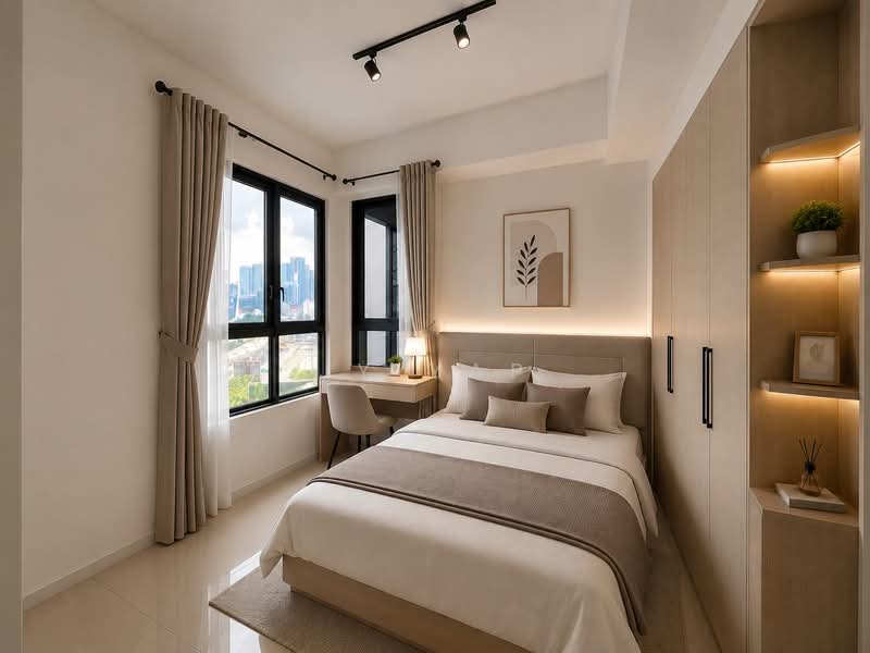 Service Residence for Rent at Est8 - JY Yap - Bedroom - PropertyGuru.com.my
