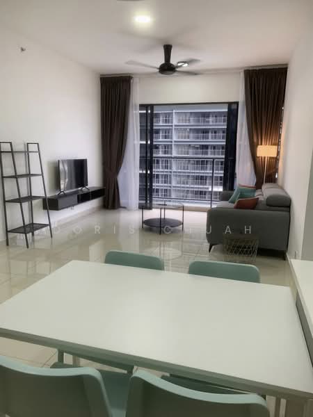 Service Residence for Rent at Setia City Residences - Doris Chuah - Living Room - PropertyGuru.com.my