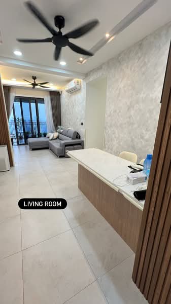 Servis Apartment untuk Dijual di The Goodwood Residence - TT Chan - Living Room - PropertyGuru.com.my