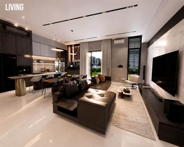 Semi-Detached House for Sale in Kota Kemuning (Shah Alam) - Stephy Ng - Living Room - PropertyGuru.com.my