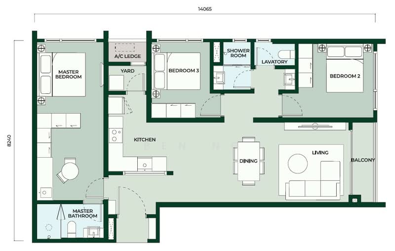 Servis Apartment untuk Disewa di Edelweiss @ Tropicana Gardens - Ben Ng - PropertyGuru.com.my