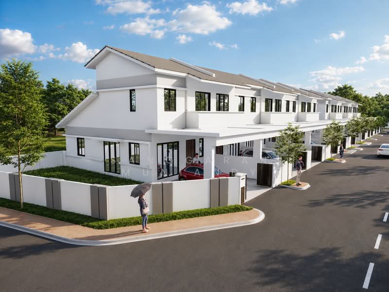 1.5-storey Terraced House for Sale in Kubang Semang (Penang) - Sanggaran Muniandy - Exterior - PropertyGuru.com.my