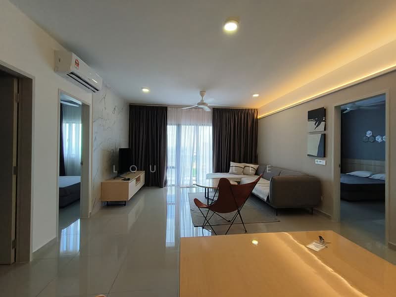 Service Residence for Rent at Duduk Se.Ruang @ Eco Sanctuary - Louise Lee - Living Room - PropertyGuru.com.my