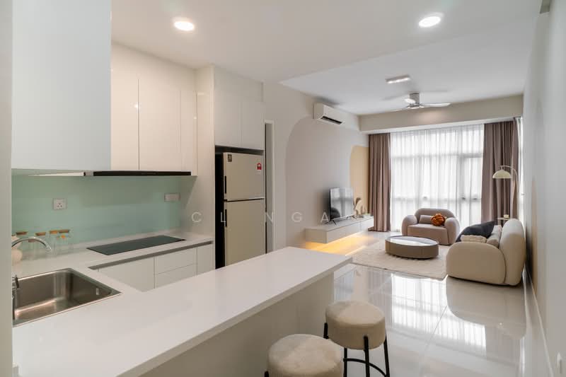 Service Residence for Rent at Met 1 Residences - CL Ngan - Living Room - PropertyGuru.com.my