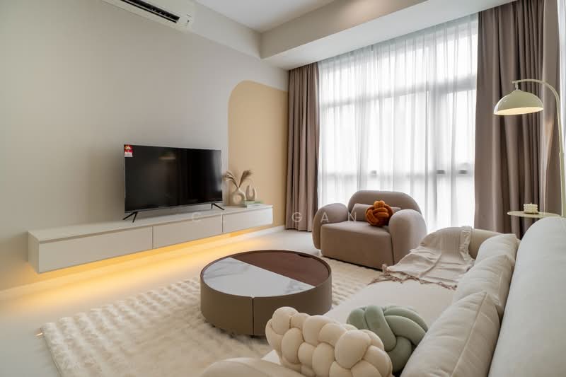 Service Residence for Rent at Met 1 Residences - CL Ngan - Living Room - PropertyGuru.com.my