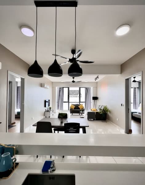 Servis Apartment untuk Dijual di Jazz Residences - Jeanette Hee - Living Room - PropertyGuru.com.my