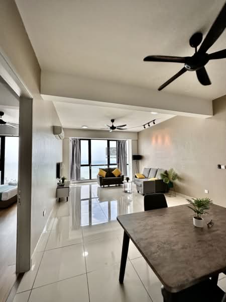 Servis Apartment untuk Dijual di Jazz Residences - Jeanette Hee - Living Room - PropertyGuru.com.my
