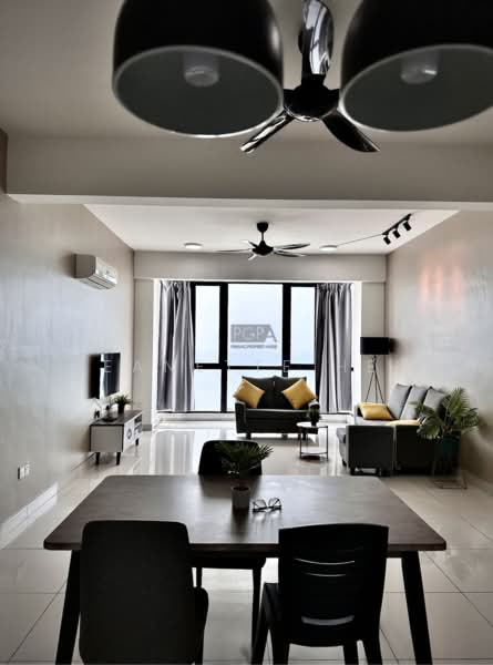 Servis Apartment untuk Dijual di Jazz Residences - Jeanette Hee - Living Room - PropertyGuru.com.my