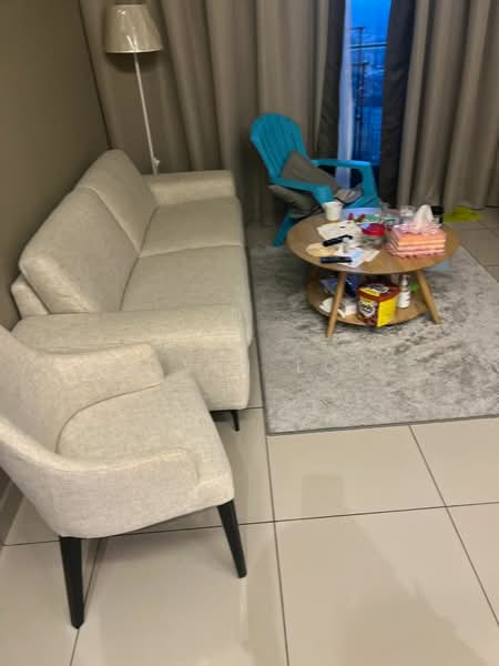 Servis Apartment untuk Disewa di Akasa - Calvin Loke - Living Room - PropertyGuru.com.my