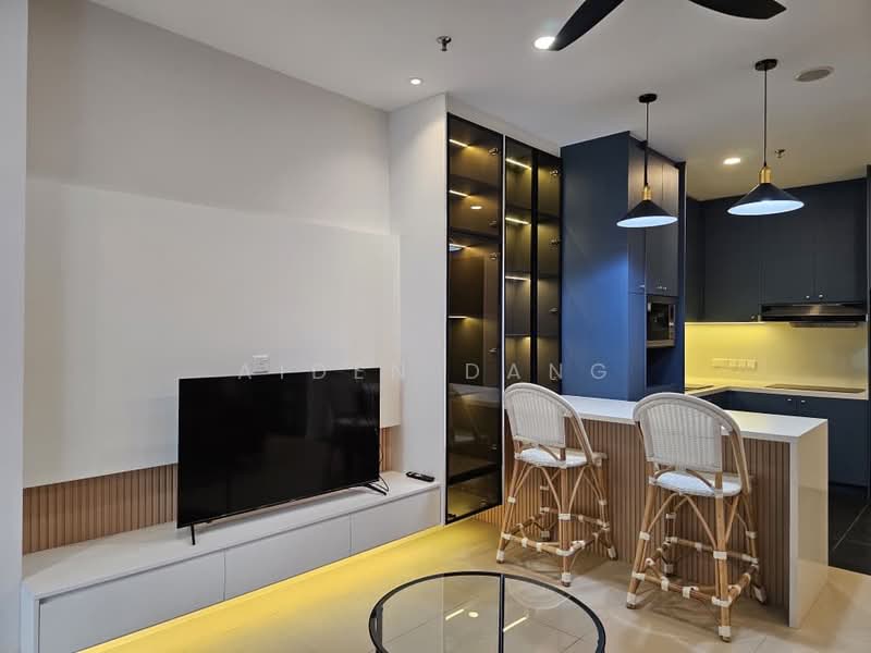Service Residence for Rent at Arcoris Residences - Aiden Dang - Living Room - PropertyGuru.com.my