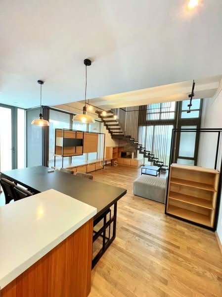 Kondominium untuk Disewa di Twy Duplex Condos - Quintus Hiew - Living Room - PropertyGuru.com.my