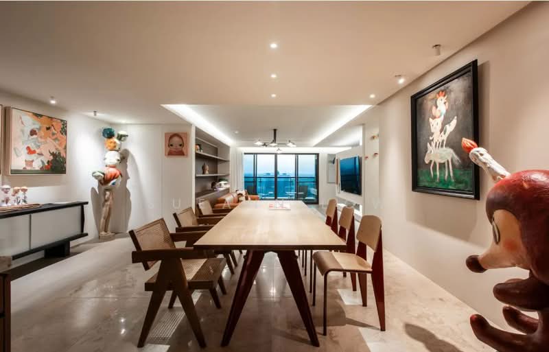 Servis Apartment untuk Dijual di Arte Star - Sueann Low - Dining Room - PropertyGuru.com.my
