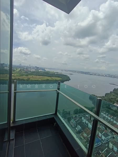 Servis Apartment untuk Dijual di Wave @ Marina Cove - Ambrose Too - Balcony - PropertyGuru.com.my