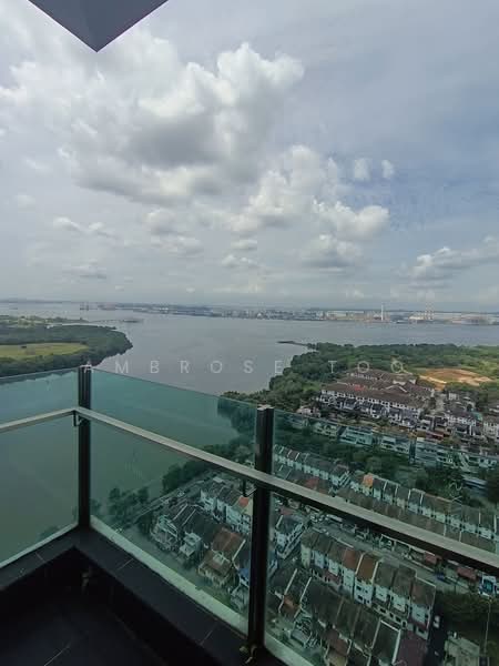 Servis Apartment untuk Dijual di Wave @ Marina Cove - Ambrose Too - Balcony - PropertyGuru.com.my