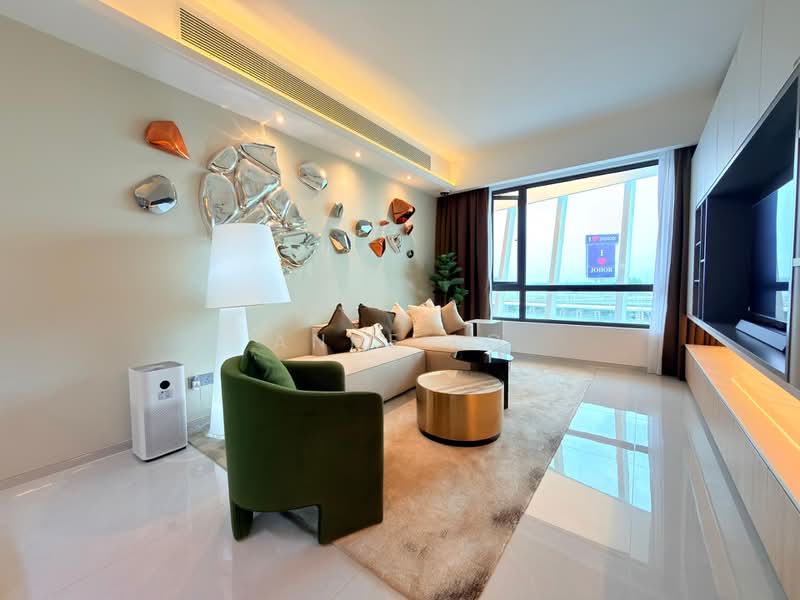 Pangsapuri untuk Dijual di R&F Princess Cove Phase 3-New Casa Suites - Anne Lo - Living Room - PropertyGuru.com.my