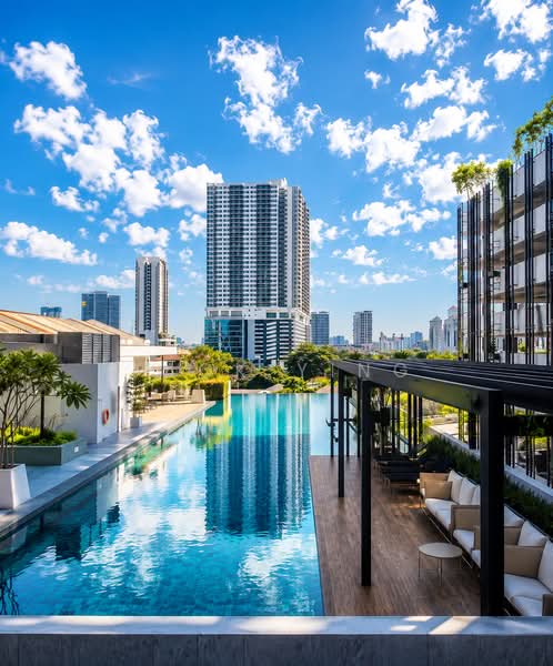 Servis Apartment untuk Disewa di Vivo Residential Suites - JACK YING - Pool - PropertyGuru.com.my
