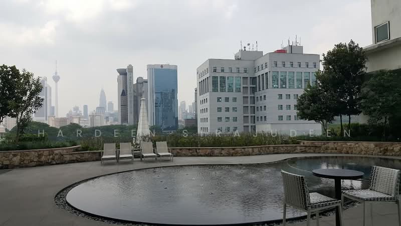 Rumah Teres untuk Dijual di Brickfields (Kuala Lumpur) - Hardeen Sirajudeen - City view from Pool area - PropertyGuru.com.my