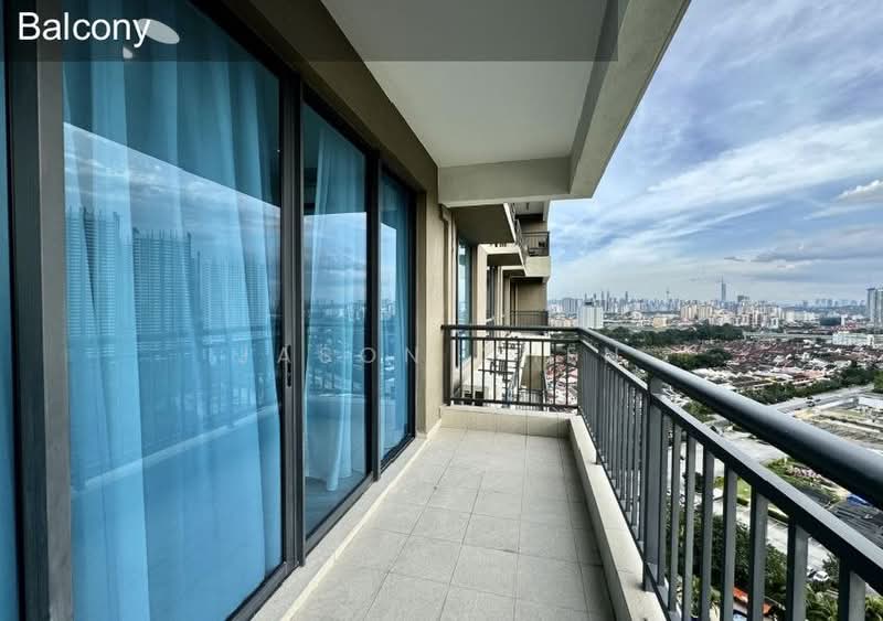 Service Residence for Sale at Aradia Residence @ Lake City KL North - Jason Chen - Balcony - PropertyGuru.com.my