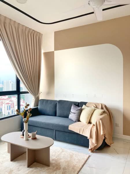 Service Residence for Sale at Cubic Botanical - Vincent Tai - Living Room - PropertyGuru.com.my