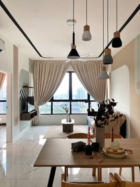 Service Residence for Sale at Cubic Botanical - Vincent Tai - Living Room - PropertyGuru.com.my