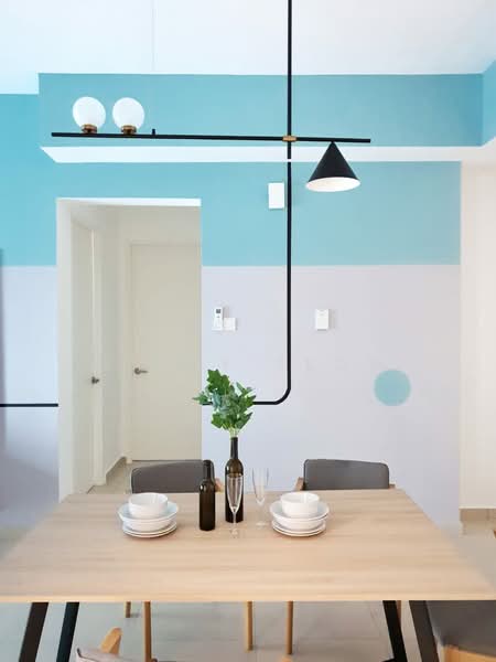 Service Residence for Rent at Reizz Residence - Ginny Seow - Dining Room - PropertyGuru.com.my