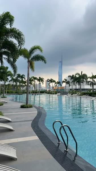 Service Residence for Rent at Trion @ KL - Alice Chong - Pool - PropertyGuru.com.my