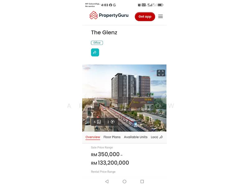 Office for Rent in Hicom - Glenmarie Industrial Park (Shah Alam) - Arnica Low - PropertyGuru.com.my