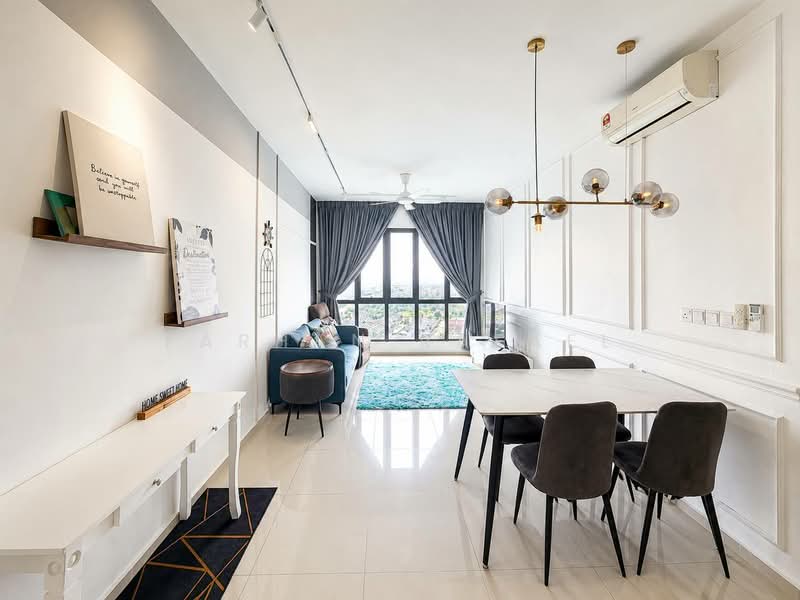 Servis Apartment untuk Dijual di Ashino @ Gravit8 - Farhan Rafael - Living Room - PropertyGuru.com.my