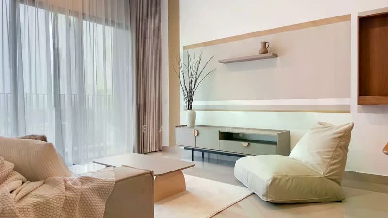 Service Residence for Rent at Residensi Ava @ Kiara Bay - Pearl Ho - Living Room - PropertyGuru.com.my