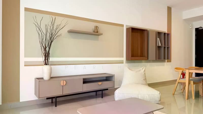 Service Residence for Rent at Residensi Ava @ Kiara Bay - Pearl Ho - Living Room - PropertyGuru.com.my