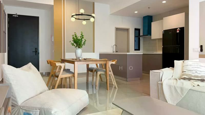Service Residence for Rent at Residensi Ava @ Kiara Bay - Pearl Ho - Living Room - PropertyGuru.com.my