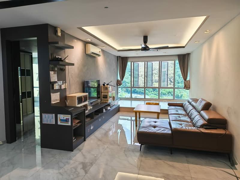 Condominium for Sale at Aston Kiara 3 - Victor Foo - Living Room - PropertyGuru.com.my