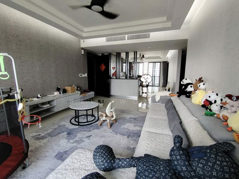 Condominium for Rent at Agile Mont Kiara - Bell Wong - Living Room - PropertyGuru.com.my