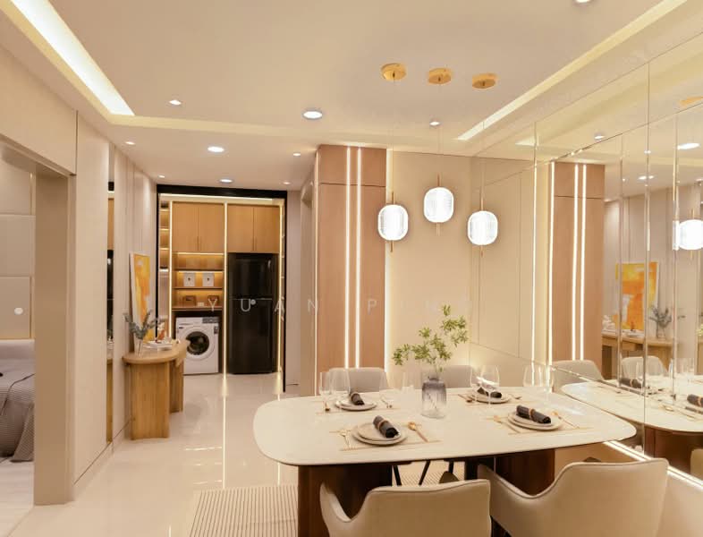 Service Residence for Sale at Pinnacle Bukit Gambier - Yuan Ping - Dining Room - PropertyGuru.com.my