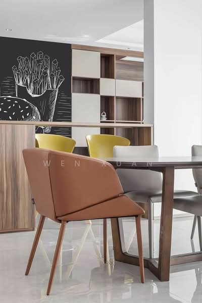 Servis Apartment untuk Dijual di Ruby Seapark - Wen Xuan - Dining Room - PropertyGuru.com.my