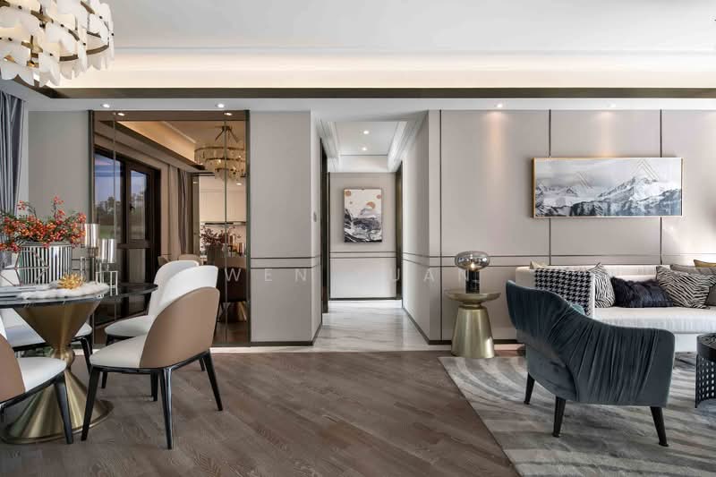 Service Residence for Sale at The Park Sky Residence - Wen Xuan - Living Room - PropertyGuru.com.my