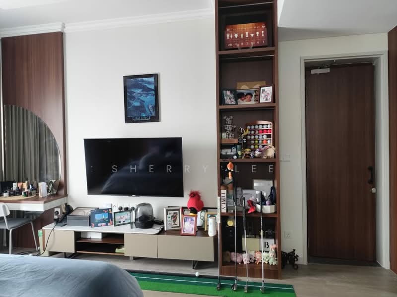 Condominium for Rent at ALIX Residences - Sherry Lee - Living Room - PropertyGuru.com.my